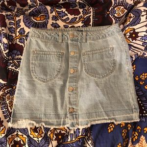 Denim Skirt